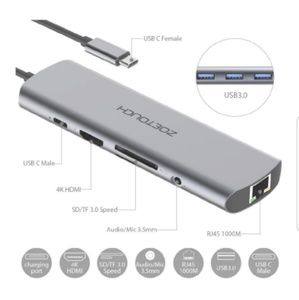 🆕️ 9 In 1 USB C Hub w/ 4K Capability 💻📲🆕️